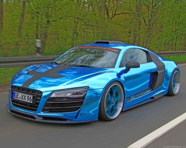 2013 Audi R8 Cars Painting By Numberss.png