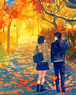 A Walk In Autumn Painting By Numbers.png