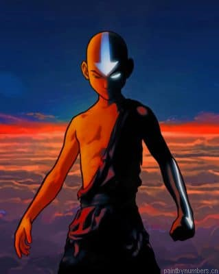 Aang Airbender Painting By Numberss.png