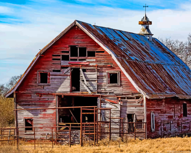 Abandoned Barn Painting By Numbers.png