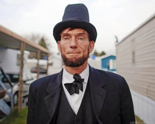 Abe Lincoln President Painting By Numbers.png