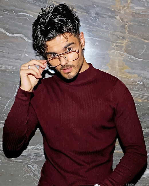 Abraham Mateo Glasses Singers Painting By Numbers.png