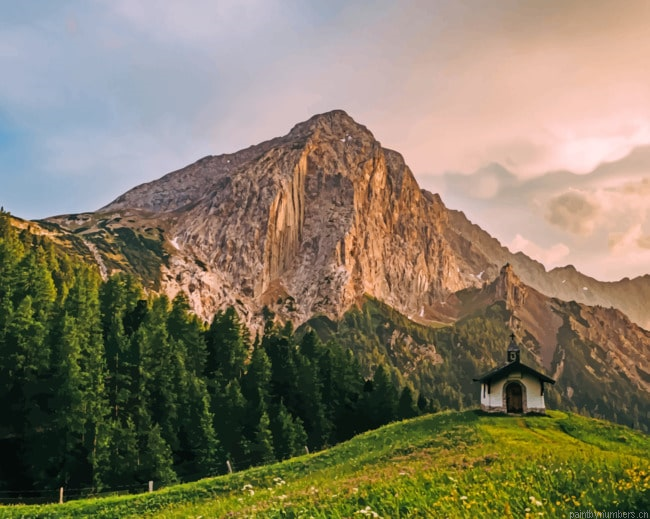 Absam Mount Austria Nature Painting By Numberss.png