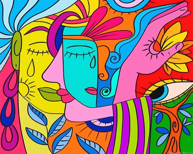 Abstract Colorful Art Painting By Numberss.png