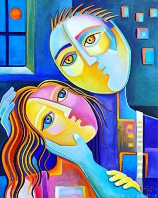 Abstract Couple Painting By Numbers.png