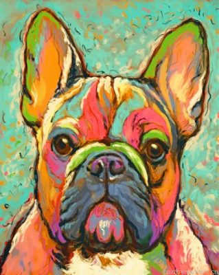Abstract French Bulldog Painting By Numbers.png