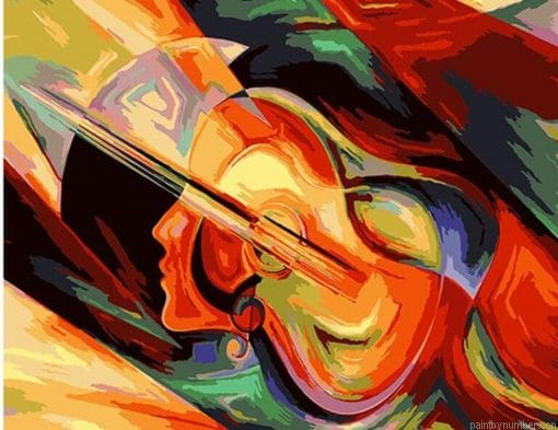 Abstract Guitar Arts Painting By Numberss.png