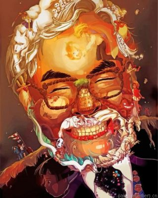 Abstract Hayao Miyazaki Painting By Numbers.png