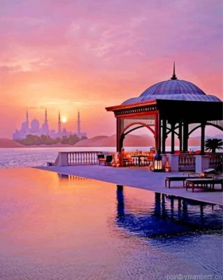 Abu Dhabi Sunset Painting By Numbers.png
