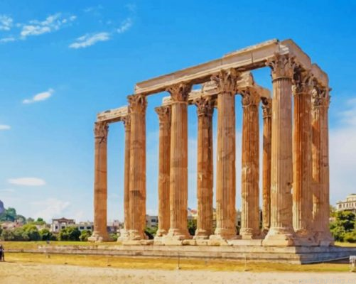 Acropolis Of Athens Greece Painting By Numbers.png