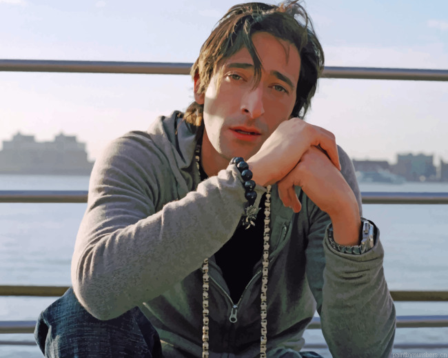 Actor Adrien Brody Painting By Numberss.png