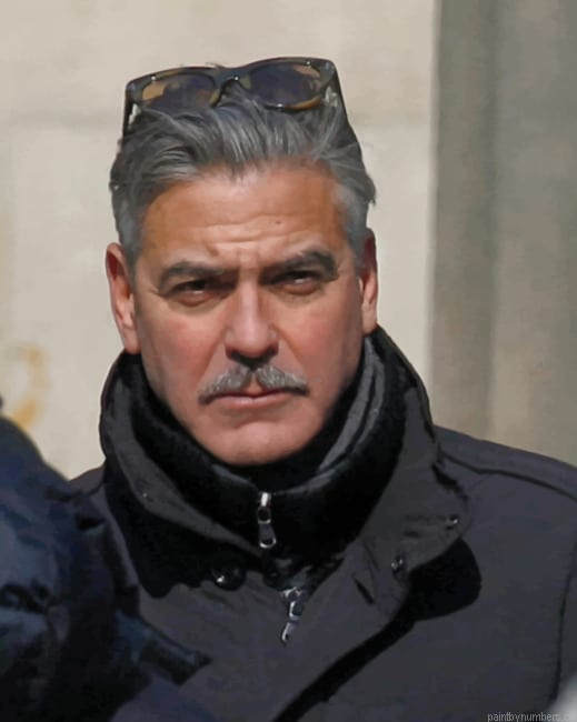 Actor George Clooney Painting By Numberss.png