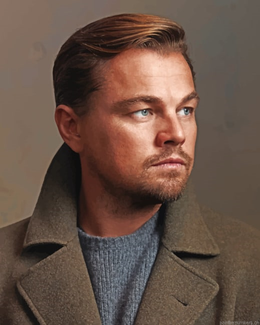 Actor Leonardo Dicaprio Painting By Numberss.png