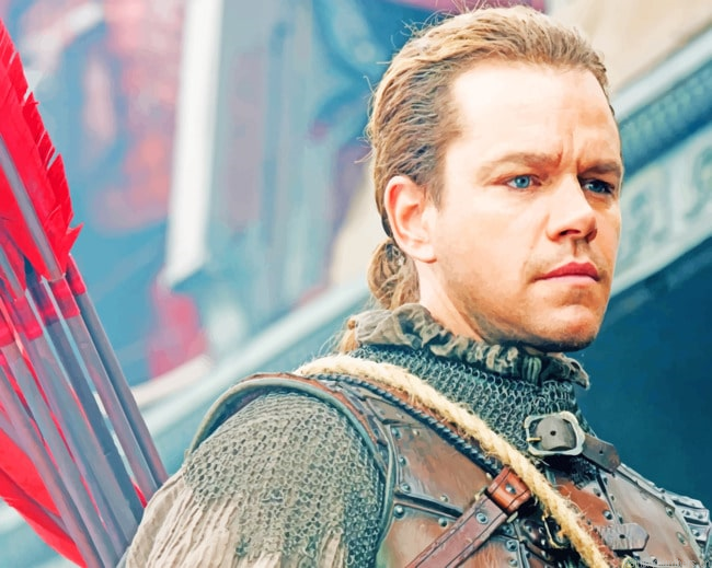 Actor Matt Damon Movies Painting By Numberss.png
