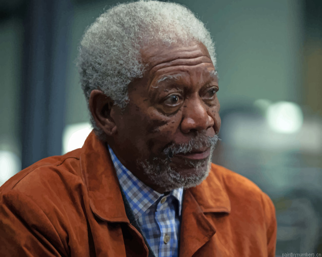 Actor Morgan Freeman Painting By Numberss.png