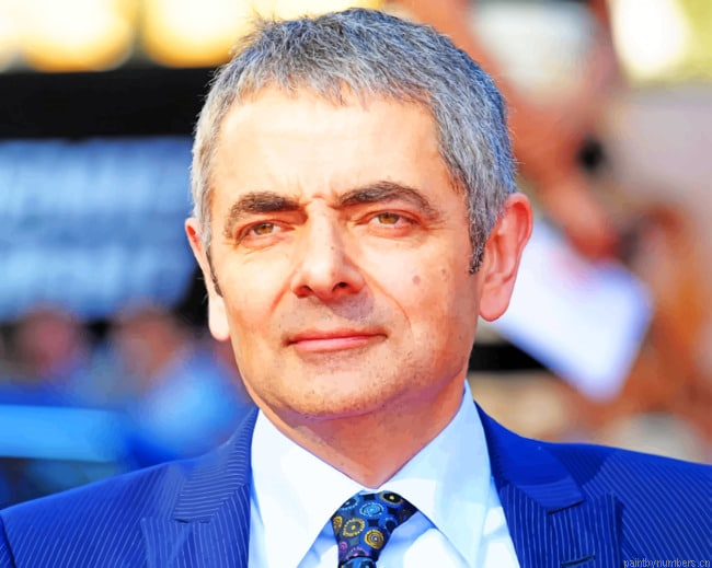 Actor Rowan Atkinson Painting By Numberss.png