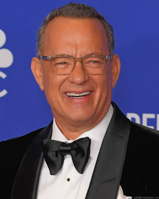 Actor Tom Hanks Painting By Numberss.png