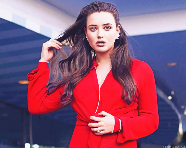 Actress Katherine Langford Painting By Numberss.png
