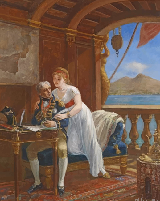 Admiral Nelson And His Lover Painting By Numbers.png