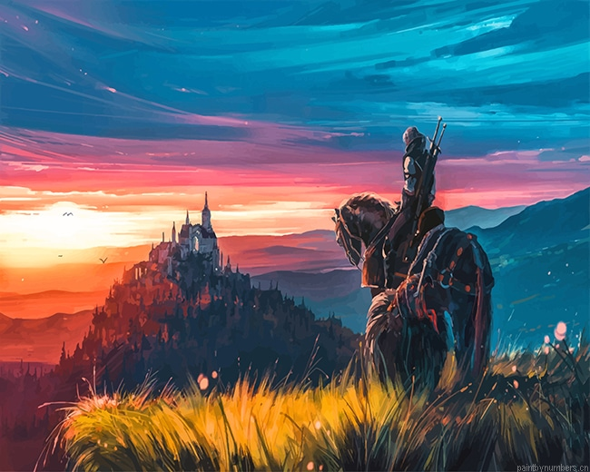 Aenami The Witcher Animations Painting By Numberss.png