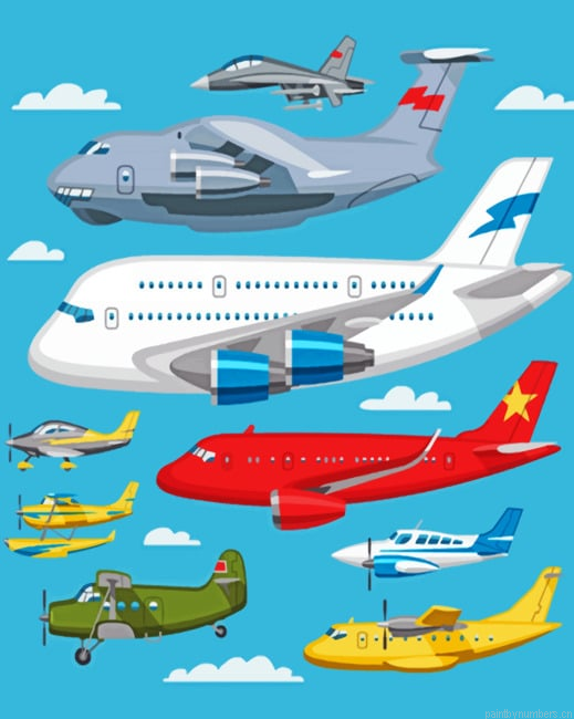 Aeroplanes Painting By Numbers.png