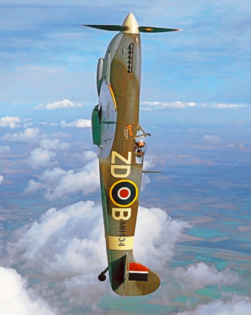 Aesthetic Aircraft Painting By Numberss.png
