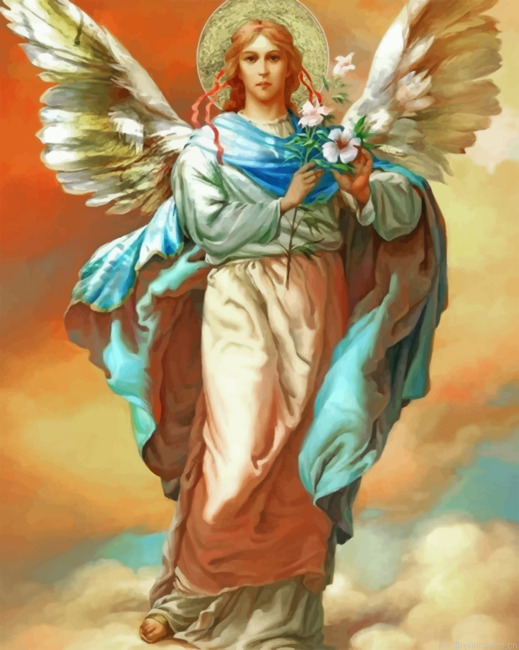 Aesthetic Angel Painting By Numbers.png
