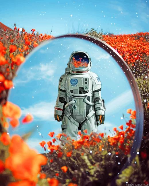 Aesthetic Astronaut Painting By Numberss.png