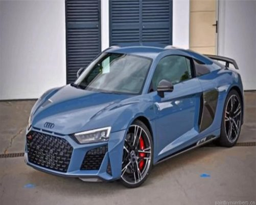 Aesthetic Audi R8 Painting By Numbers.png