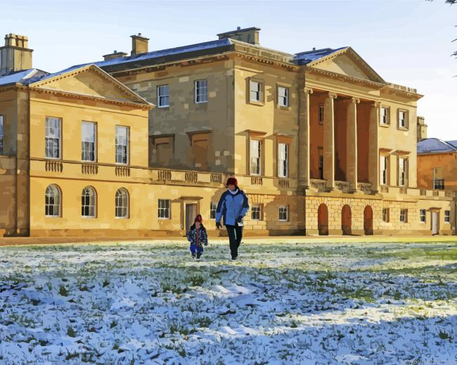 Aesthetic Basildon Park Painting By Numberss.png