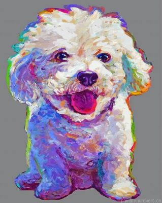 Aesthetic Bichon Painting By Numbers.png