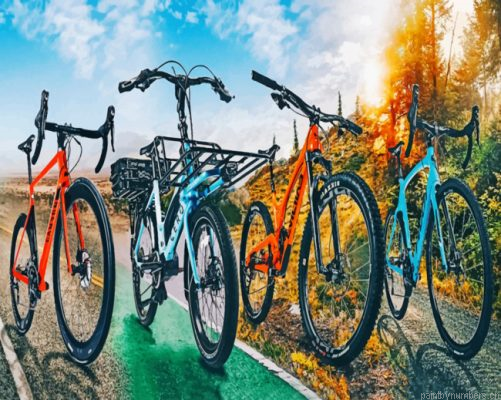 Aesthetic Bikes Painting By Numbers.png