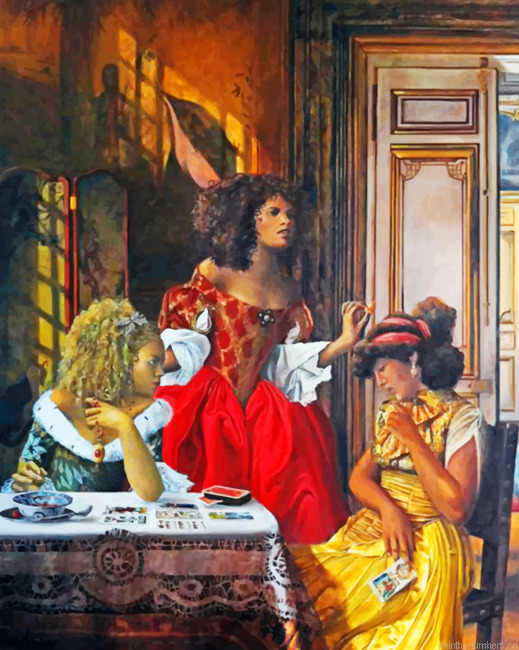 Aesthetic Black Women Painting By Numberss.png