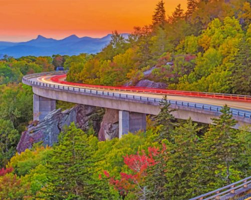 Aesthetic Blue Ridge Parkway Painting By Numbers.png