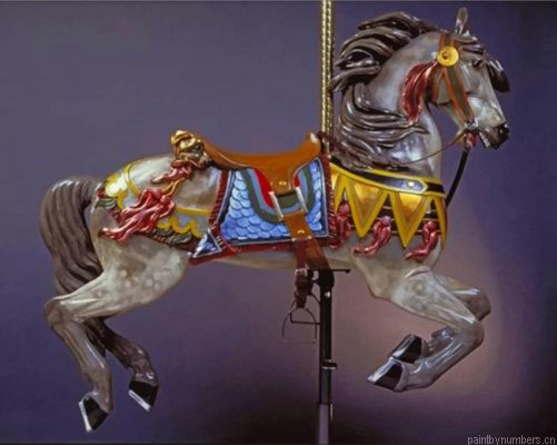 Aesthetic Carousel Painting By Numbers.png