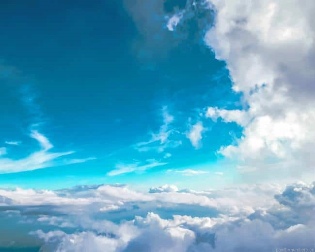 Aesthetic Clouds Painting By Numberss.png