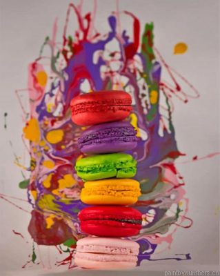 Aesthetic Colorful Macaroons Painting By Numbers.png