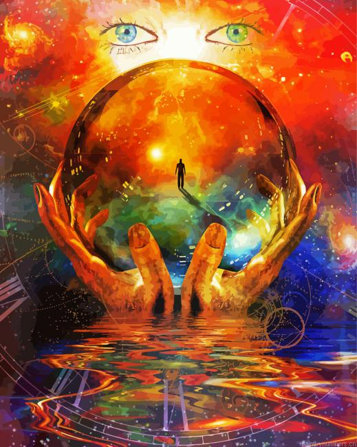 Aesthetic Crystal Ball Painting By Numberss.png