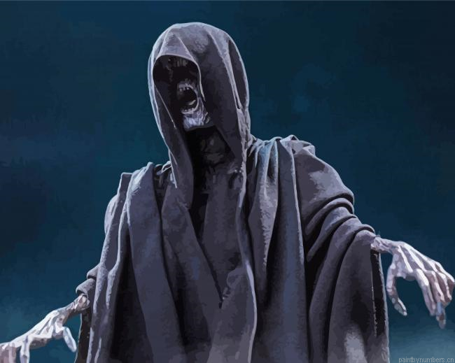 Aesthetic Dementor Painting By Numberss.png