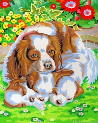 Aesthetic Dogs Painting By Numbers.png