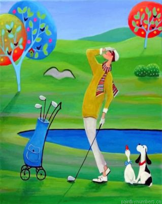 Aesthetic Golfer Painting By Numbers.png