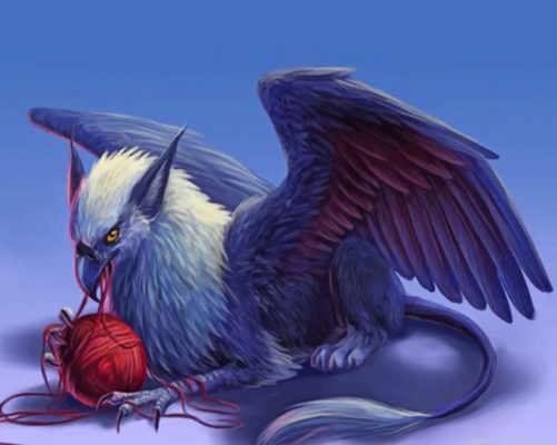 Aesthetic Griffin Painting By Numbers.png