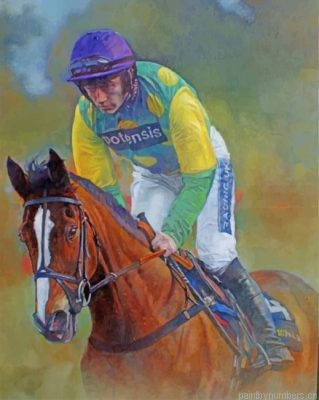 Aesthetic Horse Racer Painting By Numbers.png