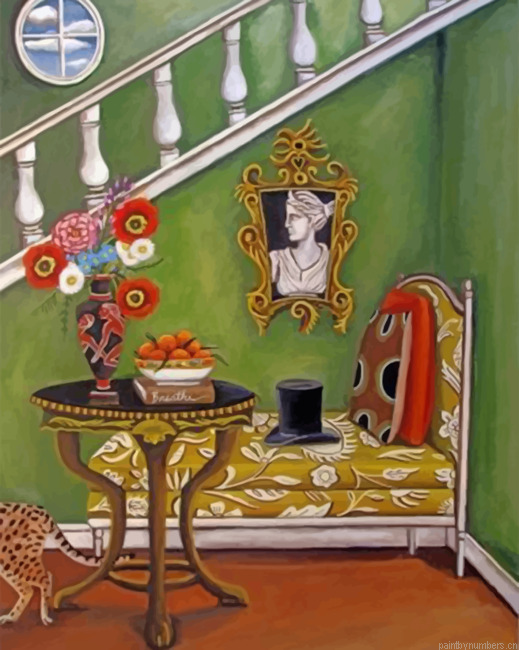 Aesthetic House Corner Painting By Numbers.png