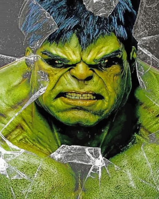 Aesthetic Hulk Painting By Numbers.png