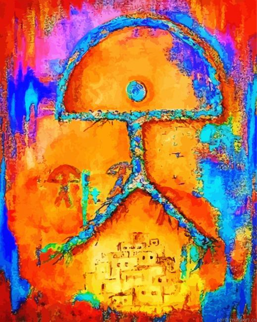 Aesthetic Indalo Man Painting By Numberss.png