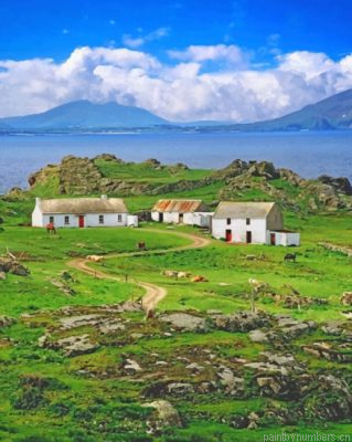 Aesthetic Irish Scenery Painting By Numbers.png
