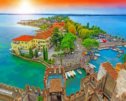 Aesthetic Lake Garda Painting By Numbers.png