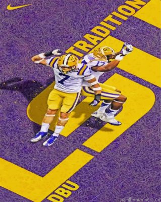 Aesthetic Lsu Tigers Painting By Numbers.png