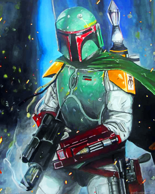 Aesthetic Mandalorian Painting By Numberss.png